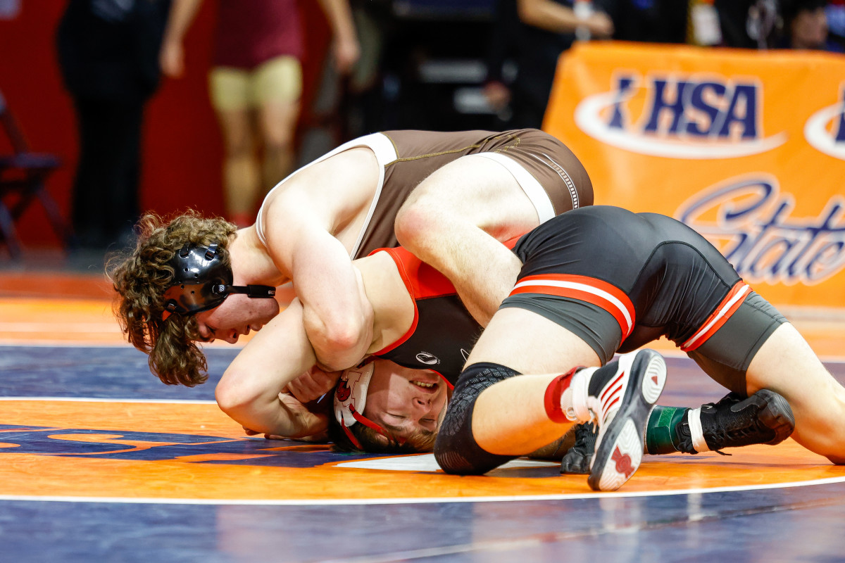 Illinois wrestling championships February 17 2024 Nate Latsch 25926